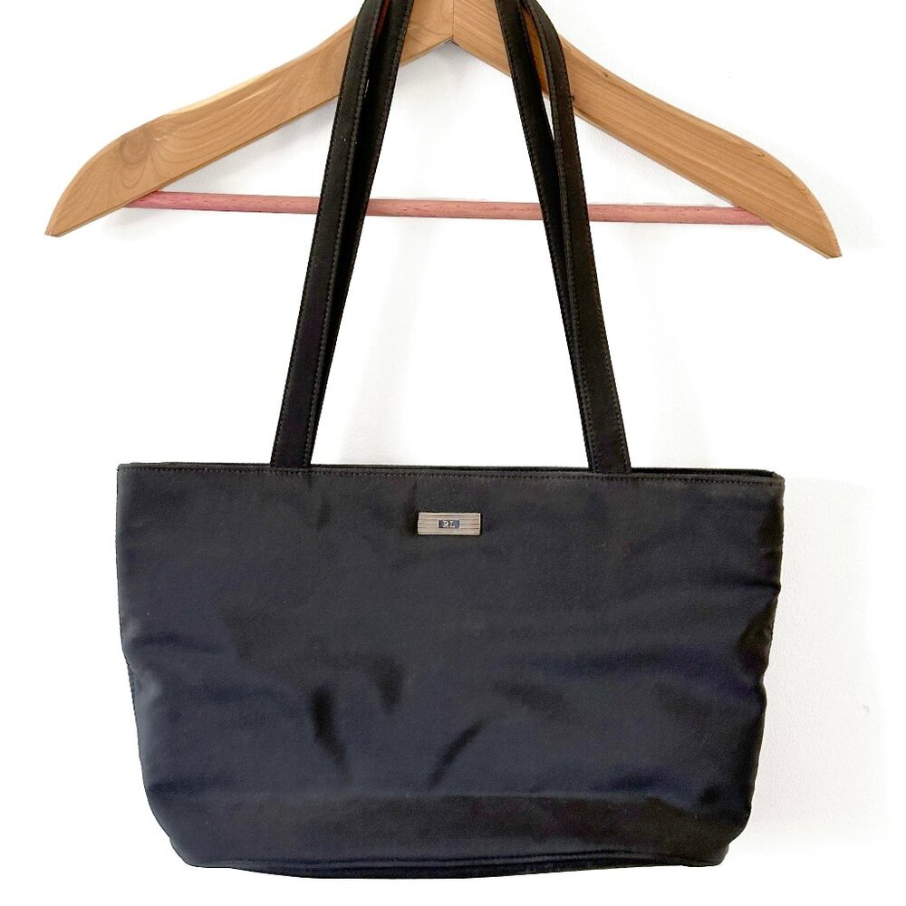 Ralph Lauren Women's Black Shoulder Bag Purse - Versatile